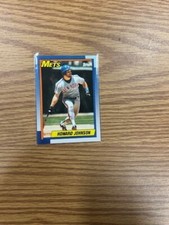 1990 Topps New York Mets Howard Johnson Baseball Card #680