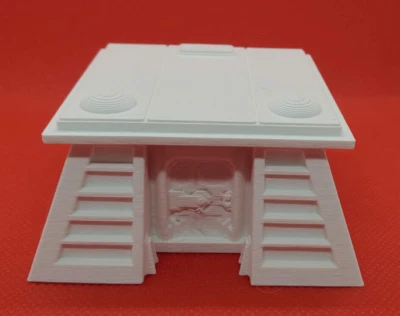 HO Scale Science Fiction Bunker White Unpainted - Image 1 of 4