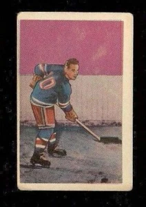 1952-53 PARKHURST #100 Edgar Laprade VINTAGE HOCKEY CARD - Picture 1 of 2