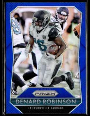 2015 Panini Prizm Blue Denard Robinson Jacksonville Jaguars #178 - Image 1 of 2