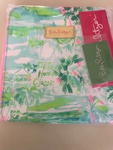 NWT LIlly Pulitzer Getaway Packable Tote Honda Classic Toile - Picture 1 of 12