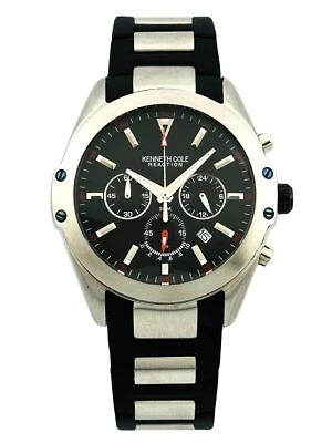 Kenneth Cole KC3769 Men’s Black Dial Multifunction Bicolour Bracelet Watch - image 1 of 4