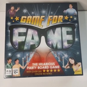 Fame The Hilarious Party Giggles Board Game - New & Sealed - Picture 1 of 5
