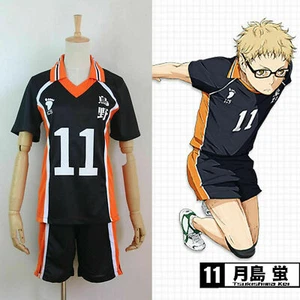 NEW Haikyuu!! Karasuno High School Uniform Jersey No.11Daichi Sawamura Cosplay   - Picture 1 of 5