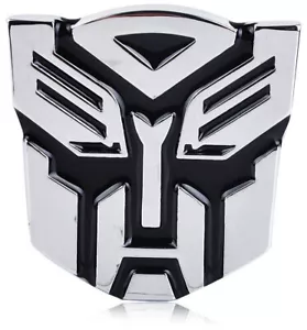 Transformers Autobots Optimus Prime Emblem Self Adhesive Car Sticker Decal 3" - Picture 1 of 2
