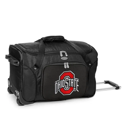 Ohio State University 22 In. Buckeyes Wheeled Duffel Bag Cover
