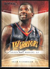 2004-05 Skybox Skybox Insignia Jason Richardson Golden State Warriors #54