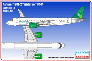 Eastern Express 1/144 Embraer E190-E2 Widerøe (Wideroe) Modellbausatz - Bild 1 von 5