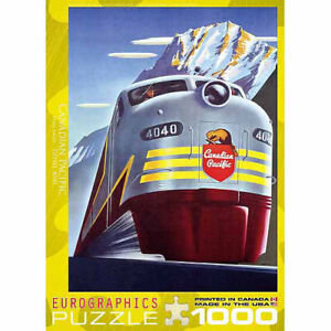 EuroGraphics CP Rail Diesel Locomotive 1000 Piece Puzzle