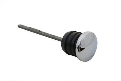 2000-2006 FLST FXST CROMO CÚPULA ESTILO VARILLA DE MEDICIÓN DE ACEITE HARLEY DAVIDSON SOFTAIL Foto 1 de 2