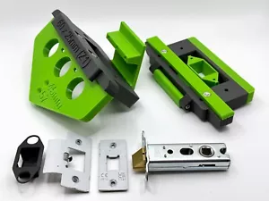 Tubular Latch Jig Router Template for Zoo ZTLKA64 / ZTLKA76 / etc Tubular Latch - Picture 1 of 25