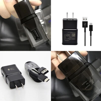 US Wall Charger USB Cable For Samsung Galaxy Tab 2 7.0 7.7 8.9 10.1 Note Tablet - Image 1 of 4