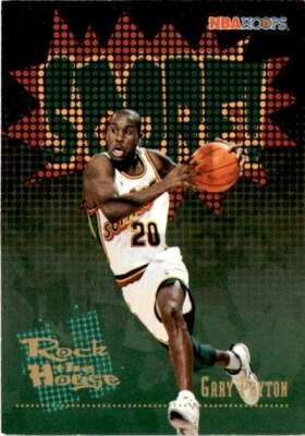 1995-96 Hoops #386 Gary Payton - Image 1 of 2