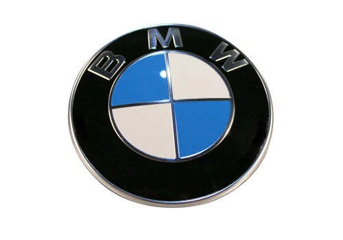 Para BMW 528i 535i 550i 640i 650i capó delantero emblema placa redondo logotipo signo OES Foto 1 de 1