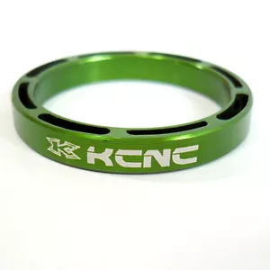 gobike88 KCNC Hollow Design Headset Spacer, 5mm, Green, Made in Taiwan, 659 - Picture 1 of 1