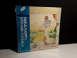 ELTON JOHN"Goodbye Yellow Brick Road"2-Lps Japan-Obi-Vinyl Water Hits Tumbleweed - Picture 1 of 13