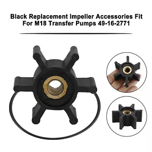 Black Replacement Impeller Accessories Fit For M18 Transfer Pumps 49-16-2771 - Picture 1 of 12