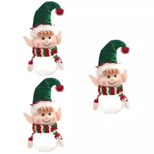 3 Pcs Weihnachtliche Blechdosen Weihnachtsbonbonglas Weihnachtsdeko - Bild 1 von 12