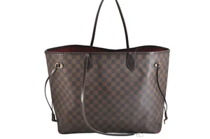 Auténtico Bolso de Hombro Louis Vuitton Damier Neverfull GM N51106 Chatarra 4873M - Imagen 1 de 10