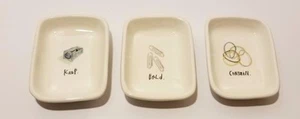 RAE DUNN Artisan Collection, 3 Small Trays,Office Organizer, Keep, Hold, Contain - Picture 1 of 2