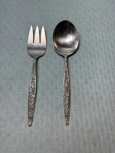 Oneida Community Tangeri Piatto Argento Posate Casseruola Cucchiaio Forchetta Carne CE - Foto 1 di 3