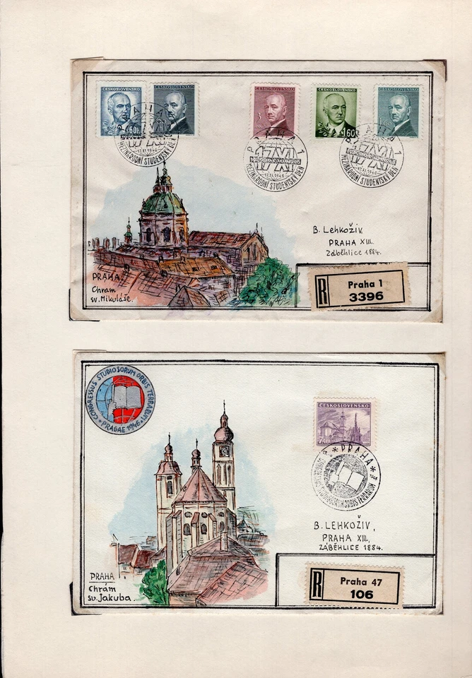 M26420 WWII/POST WWII ÚNICA ORIGINAL PINTADA A MANO ACUARELA CUBIERTA REGISTRADA Foto 1 de 1