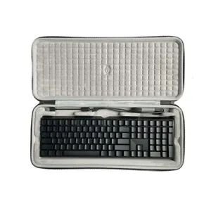 Black Portable Storage Carry Case Box For Cherry MX3.0S Wireless Wired Keyboard - Picture 1 of 7