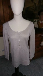 Süsses Damen Henley Shirt 🥼 COMPTOIR DES COTTONIERS Gr. S - Bild 1 von 5