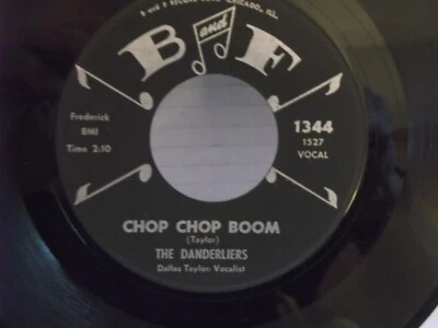 The Danderliers,B and F 1344,"My Autumn Love",US,7"45,1961 classic R&B, Mint - Imagem 1 de 2