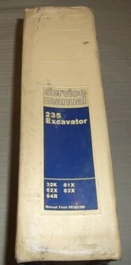 CAT CATERPILLAR 235 EXCAVATOR SERVICE SHOP REPAIR MANUAL BOOK 32K 62X 64R 81X - Picture 1 of 12