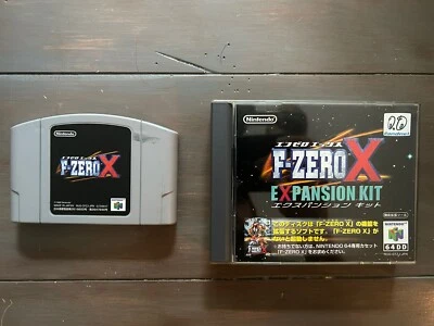 F-Zero X JPN Juego y Kit de Expansión (Nintendo 64 DD, 2000) Foto 1 de 4