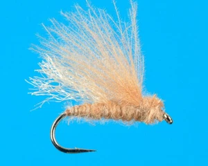 CDC Caddis marrone chiaro, 6 pz. taglia 16 - Foto 1 di 1
