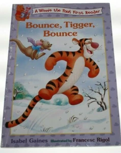 Bounce, Tigger, Bounce Paperback Teddy Isabel Gaine Winnie the Pooh First Reader - Picture 1 of 4