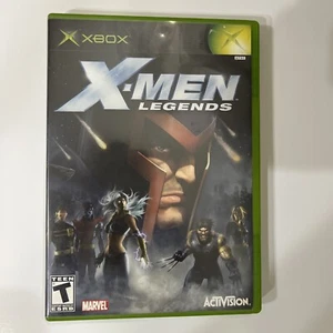 X-MEN LEGENDS Xbox Original con Manual - Imagen 1 de 3