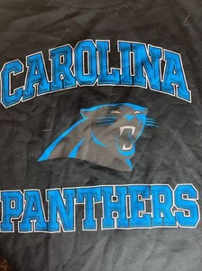 large 14/16 carolina panthers football shirt t - Picture 1 of 1