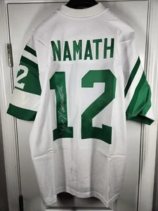 Joe Namath New York Jets handsigniertes Trikot Steiner groß fettes Autogramm - Bild 1 von 12