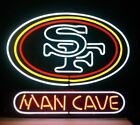 17&quot;x14&quot; San Francisco 49ers Man Cave Neon Sign Light Lamp Visual Bar Beer L870 for sale