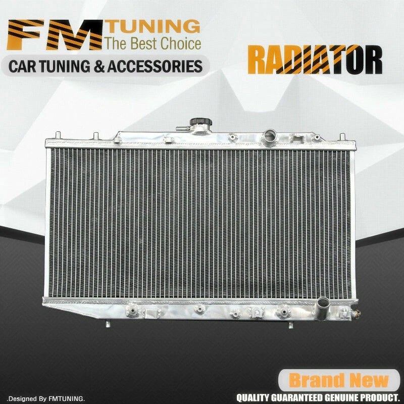 Radiador para Honda Civic CRX DX LX 1.5L 1.6L L4 1988-1991 886 AT aluminio completo Foto 1 de 4