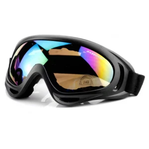 Windproof Skiing Glasses Outdoor Sports Goggles X400 Moto Cycling Sunglasses - Picture 1 of 3