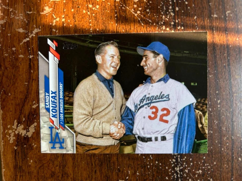 Sandy Koufax, variación de imagen SSP #120 - 2020 Topps Foto 1 de 1