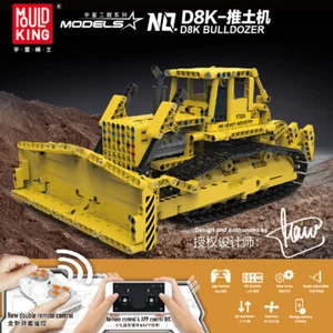 MOULD KING 17024 MOC-74666 D8K Planierraupe RC Raupe mit 1003 Teilen - Bild 1 von 5