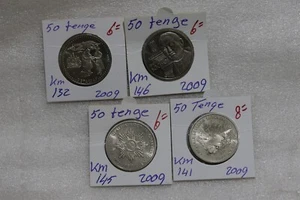 KASACHSTAN - 50 TENGE - 4 GEDENKMÜNZEN B49 #N774 - Bild 1 von 3