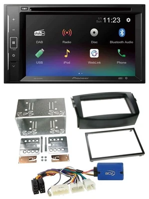 Pioneer Bluetooth MP3 USB 2DIN DAB DVD Autoradio für Toyota RAV 4 2011-2013 28 P - Bild 1 von 4