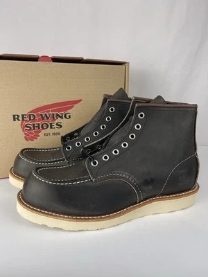 Red Wing Heritage Classic Moc Talla 8 D 8890 Carbón Áspero y Resistente Foto 1 de 4