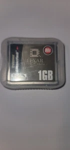 Lexar Professional 1GB CF Compact Flash Memory Card, Pre-owned. - Picture 1 of 2