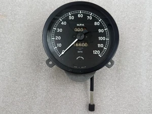 Jaguar Mk7 Smiths Speedometer Reconditioned Speedo Cable Drive 0-120 X70717/35 - Picture 1 of 13
