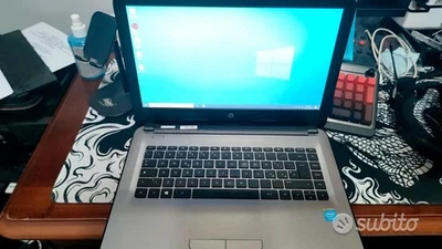 HP Notebook 14" | Intel Celeron | 2GB RAM | SSD 32GB + SD 128GB | Windows 10 - Immagine 1 di 4