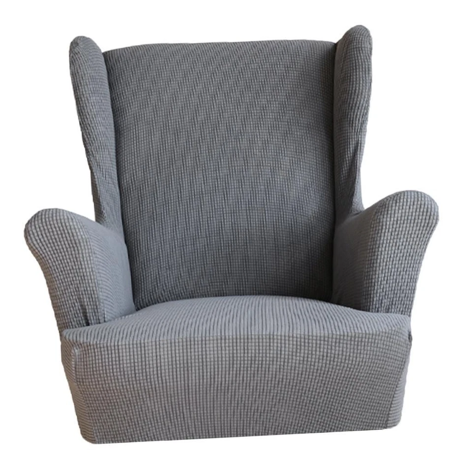 Washable Stretch Spandex Armchair  Wing back Furniture Couch Slip - Image 1 of 1