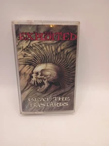 THE EXPLOITED 'Beat The Bastards Cassette Tested And Plays Great  - Picture 1 of 3