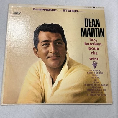 Dean Martin - Hey, Brother, Pour the Wine (Vinyl Record LP) - Image 1 of 4